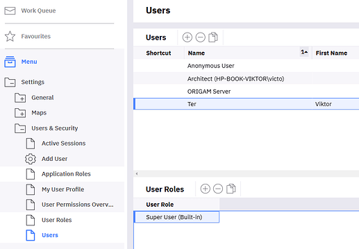 Default users and your Super User