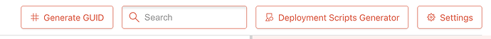 Button with "Generate GUID" visible