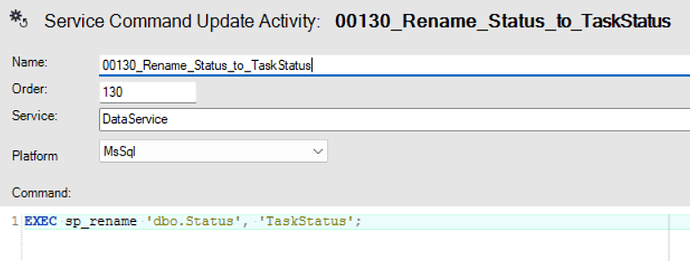 New deployment script